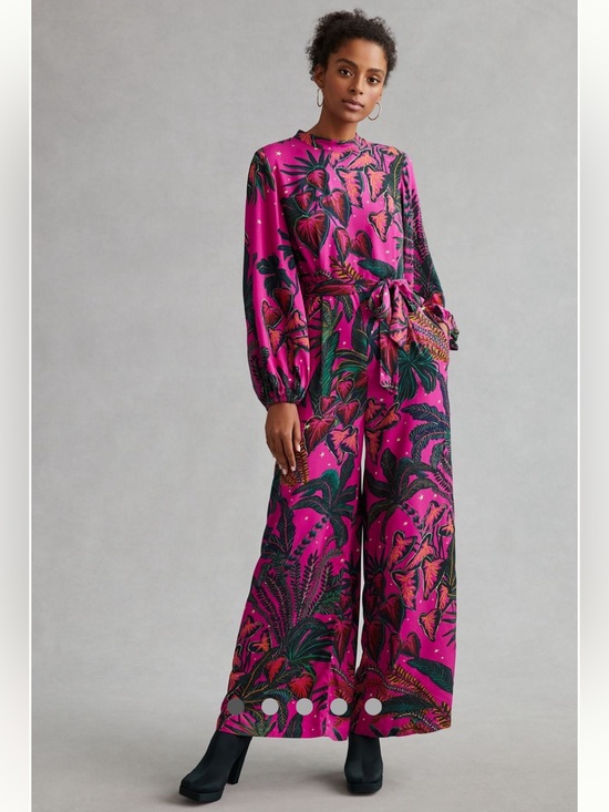 FARM Rio Pants - FARM Rio Wide-Leg Jumpsuit